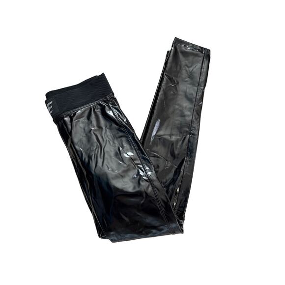 Heroine Sports Downtown Leggings Black Patent Size Small - Picture 7 of 12